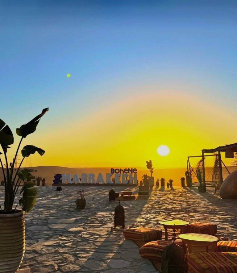 agafay at sunset
