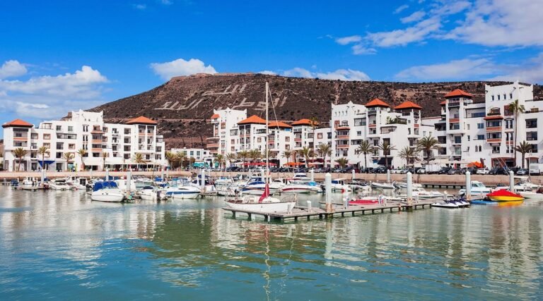 View of the city of Agadir, Morocco