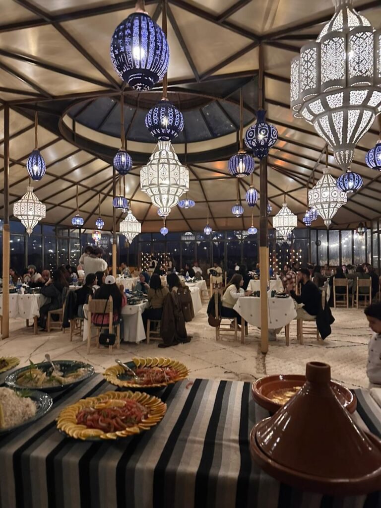 Dinner in the Agafay desert
