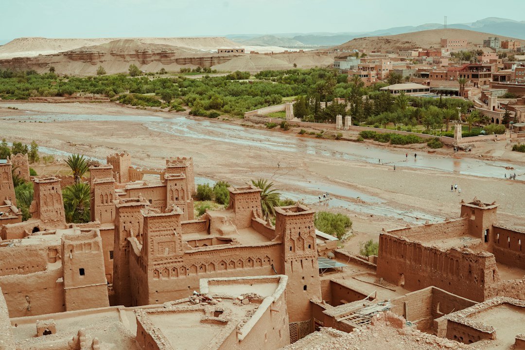 The fortified ksar of Ait Ben Haddou in southern Morocco