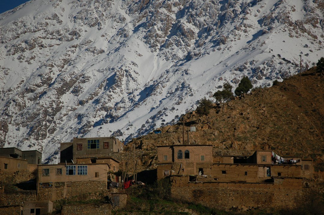 Berber village in the High Atlas Mountains, Morocco