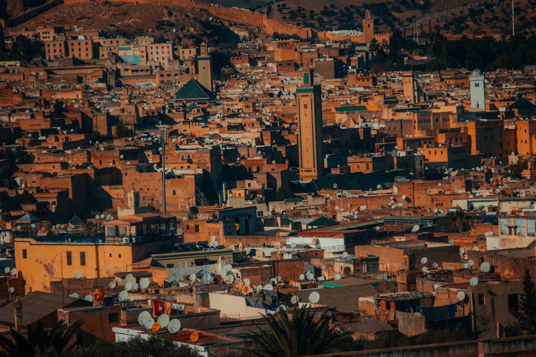 View over the old city of Fes, Morocco